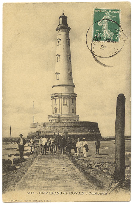 Postcard of Cordouan lighthouse