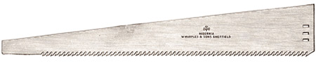 Engraving of a pit saw from an old catalogue