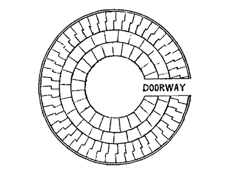 Plan at doorway