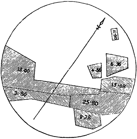 Plan of excavation