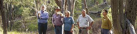 Visitors to the 'Bailed up' site