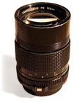 Canon FD 135mm/f2.8 lens