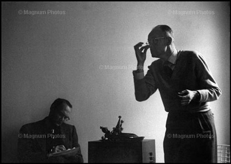 W Eugene Smith and Henri Cartier-Bresson, 1955