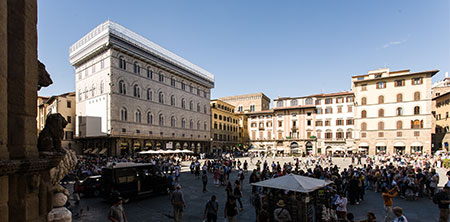 Public square in Florence