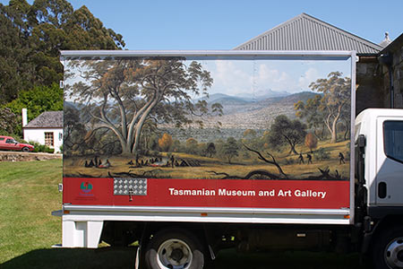 Truck at Port Arthur