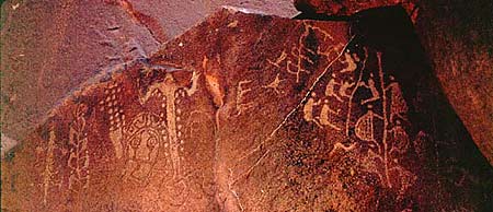 Murujuga petroglyphs [image from Robert Bednarik's web page]
