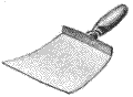 Harling trowel