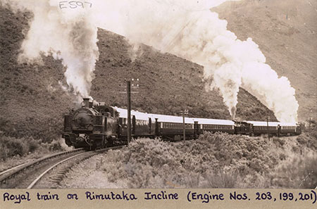 Photo of royal train