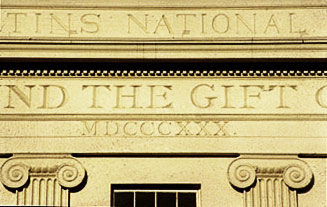 Detail of St Martin's Schools, London WC2, from 'Public lettering' web site